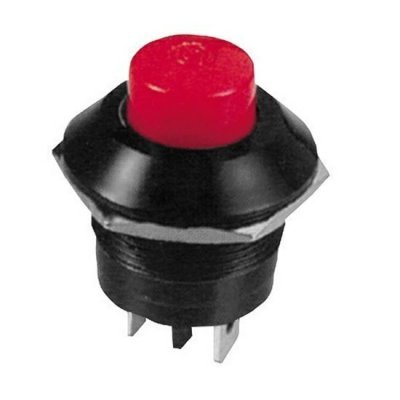 Startovací tlačítko červené 12V 24V