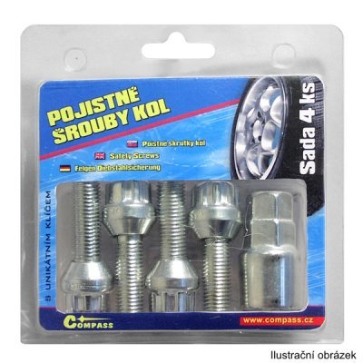 Šrouby pojistné kol M14x1,50x26 mm D