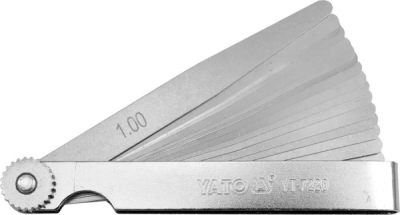 SPÁROVÉ MĚRKY 100MM 17 LISTŮ