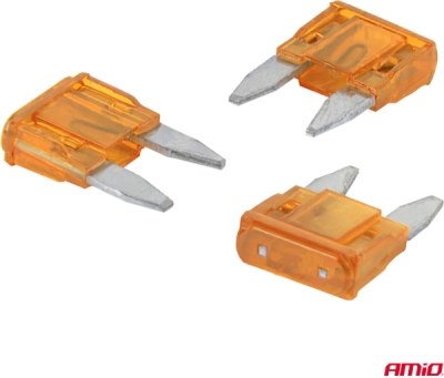 Autopoistky MINI BLISTER 3 ks 5A AMIO-05096