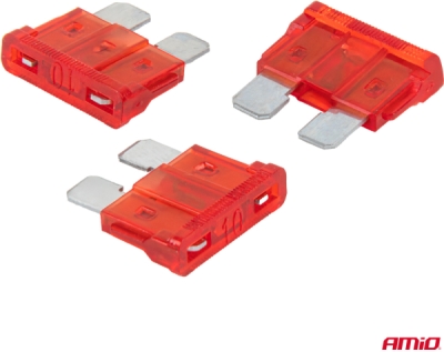 Autopoistky STANDARD BLISTER 3 ks 10A AMIO-05105