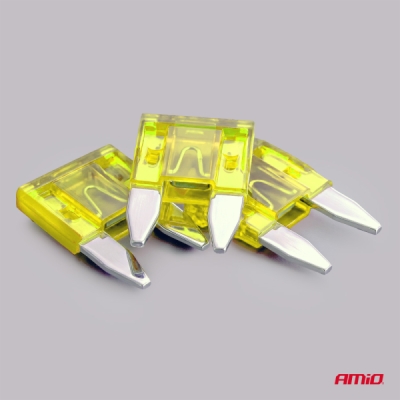 Autopoistky MINI BLISTER 3 ks 20A AMIO-05100