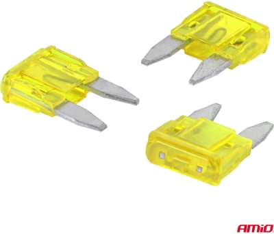 Autopoistky MINI BLISTER 3 ks 20A AMIO-05100