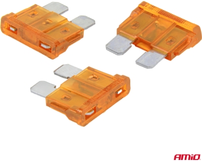 Autopoistky STANDARD BLISTER 3 ks 5A AMIO-05103