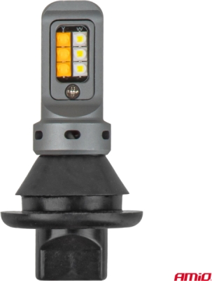 LED denné svetlá 2v1 s integrovaným smerovým svetlom 1156 3535 12SMD 12/24V AMIO-05005