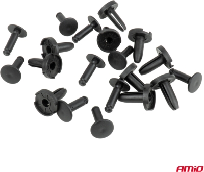 Súprava rozpínacích príchytiek 23.5 mm ⌀ 8 mm, 10 ks AMIO-05038