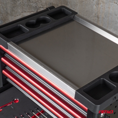 Dielenský vozík na náradie so súpravou 290ks náradia, 770 × 460 × 890 mm, AMiO-04987