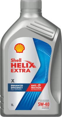 Motorový olej Shell Helix Extra X 5W-40 1L, 550077843