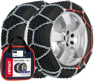 AMiO - Snehové reťaze 16 mm 4x4-SUV-VAN KB-250