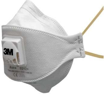 3M - Aura respirátor s filtrom častíc, FFP1, s ventilom, 9312+