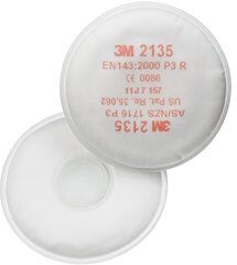 3M - filter P3 R, 2135 kompatibilné s maskami série 6000 a 7000
