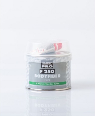 HB BODY - tmel so sklenným vláknom - fiber F250 zelený 250g