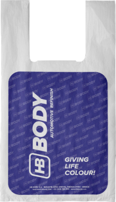 HB BODY - mikroténová taška, veľmi pevná
