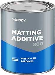 HB BODY - 800 Matovacia pasta transparentný 1L