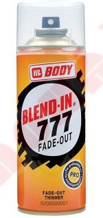 HB BODY - 777 BLEND - IN prístrekové riedidlo v spreji transparentný 400ml