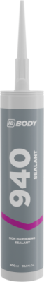 HB BODY - 940 tuba tesniaca hmota čierna 300ml