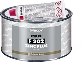 HB BODY - zinc plus F202 - zinkový tmel béžový 1,8kg