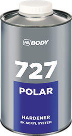 HB BODY - 727 polar - veľmi rýchle tužidlo izokynátové transparentné 250ml