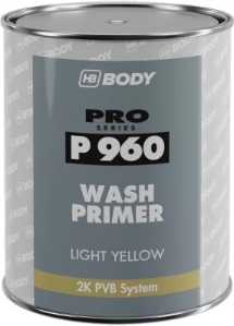 HB BODY - 960 wash primer - reaktívny základ svetlo žltý 1L
