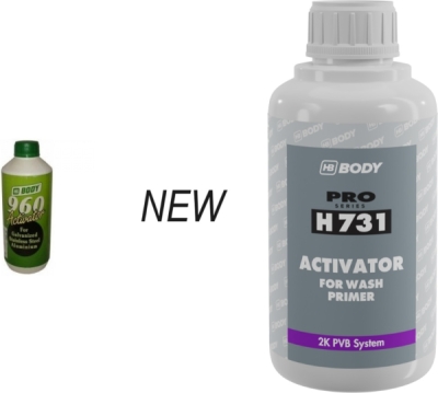HB BODY - 960 new H731 activator k reaktívnemu základu 960 wash primer transparentný 1L