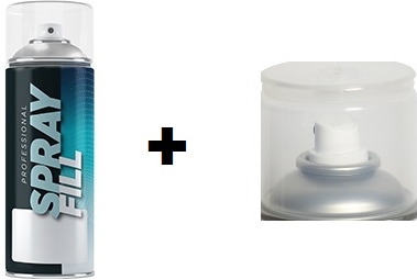 HB BODY - Emaila predplnený sprej 400ml + viečko