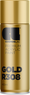 COSMOSLAC - CL akrylátový zlatý sprej R308 400ml