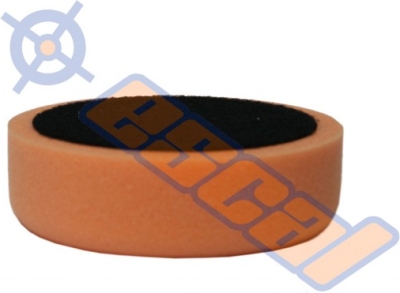 ESCAL - Oranžový hobby leštiaci kotúč na suchý zips stredný, priemer 150mm