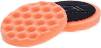 ESCAL - leštiaci kotúč perforovaný oranžový stredný 150mm x 25mm
