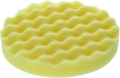 ESCAL - leštiaci kotúč perforovaný žltý stredný 150mmx25mm