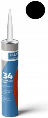 Etalon - BLUE-CAR 1K PU polyuretánové lepidlo a tmel čierny 310ml