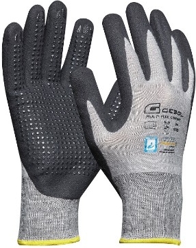 GEBOL - Pracovné rukavice MULTI-FLEX COMFORT č.10, bezšvové, bavlnene s PU ochrannou vrstvou