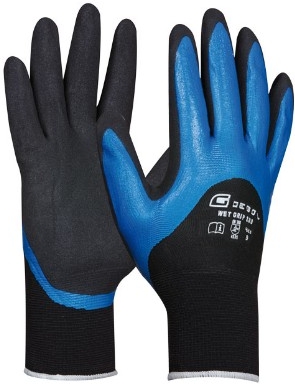 GEBOL - Pracovné rukavice pre stavebne práce WET GRIP 200 č.10, bezšvové