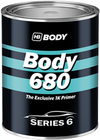 HB BODY - 680 1K jednozložkový plnič šedý 0,8L