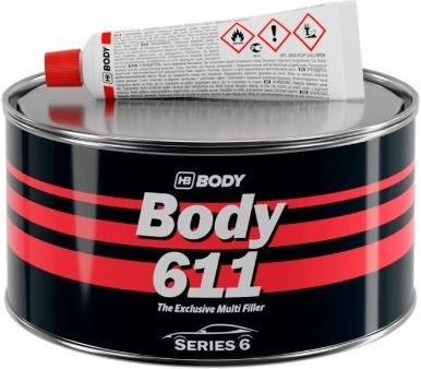 HB BODY - 611 univerzálny tmel na všetky kovy, drevo béžový 250g
