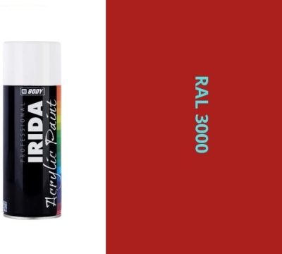HB BODY - irida RAL 3000 ohnivo červená FARBA V SPREJI 400ML