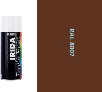 HB BODY - irida RAL 8007 svetlo žltohnedá FARBA V SPREJI 400ML