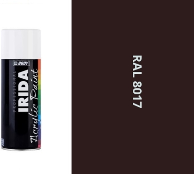 HB BODY - irida RAL 8017 čokoládovo hnedá FARBA V SPREJI 400ML