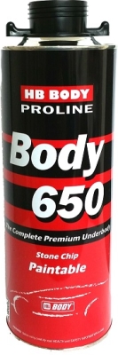 HB BODY - 650 Proline Underbody Ochrana podvozkov čierny 1kg