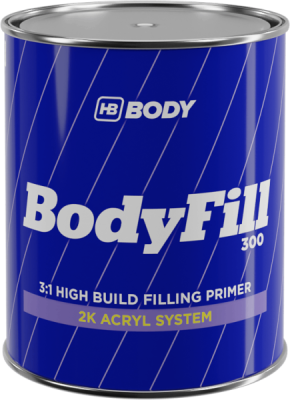 HB BODY - fill 300 3:1 plnič čierny 1L