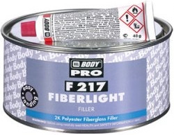 HB BODY - fiberlight F217 - odľahčený tmel s vláknami svetlo zelený 1L
