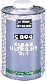 HB BODY - C894 CLEAR ULTRA HS transparentný 1L