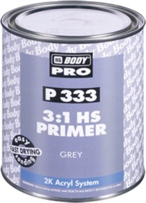 HB BODY - PRIMER P333 HS 3:1 plnič šedý 3L