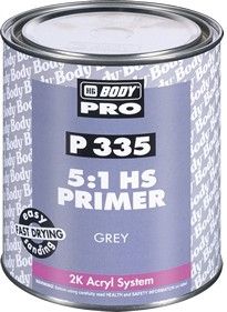 HB BODY - PRIMER P335 HS 5:1 plnič šedý 1L