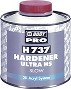 HB BODY - H737 HARDENER pomalé Ultra HS Tužidlo 0,5l