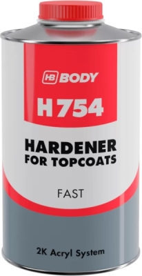 HB BODY - H754 tužidlo rýchle transparentné 2,5L