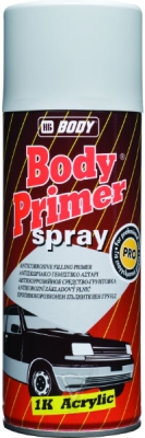 HB BODY - 1K plnič / antikorózny základ v spreji biely 400 ml