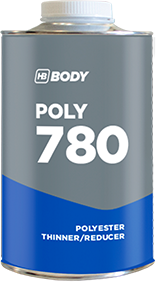 HB BODY - 780 polyesterové riedidlo transparentné 1L