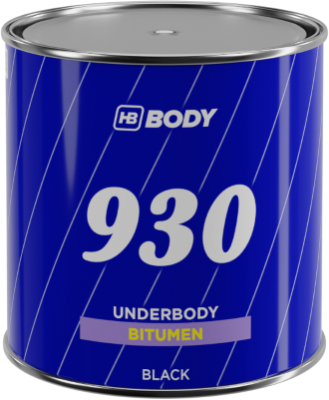 HB BODY - 930 čierny 1kg