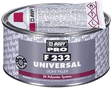 HB BODY - tmel F232 Univerzál biely 1L