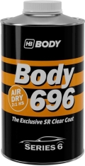 HB BODY - 696 AIR DRY HS SR rýchloschnúci lak, pripravený na leštenie za 60 min 2:1 5L